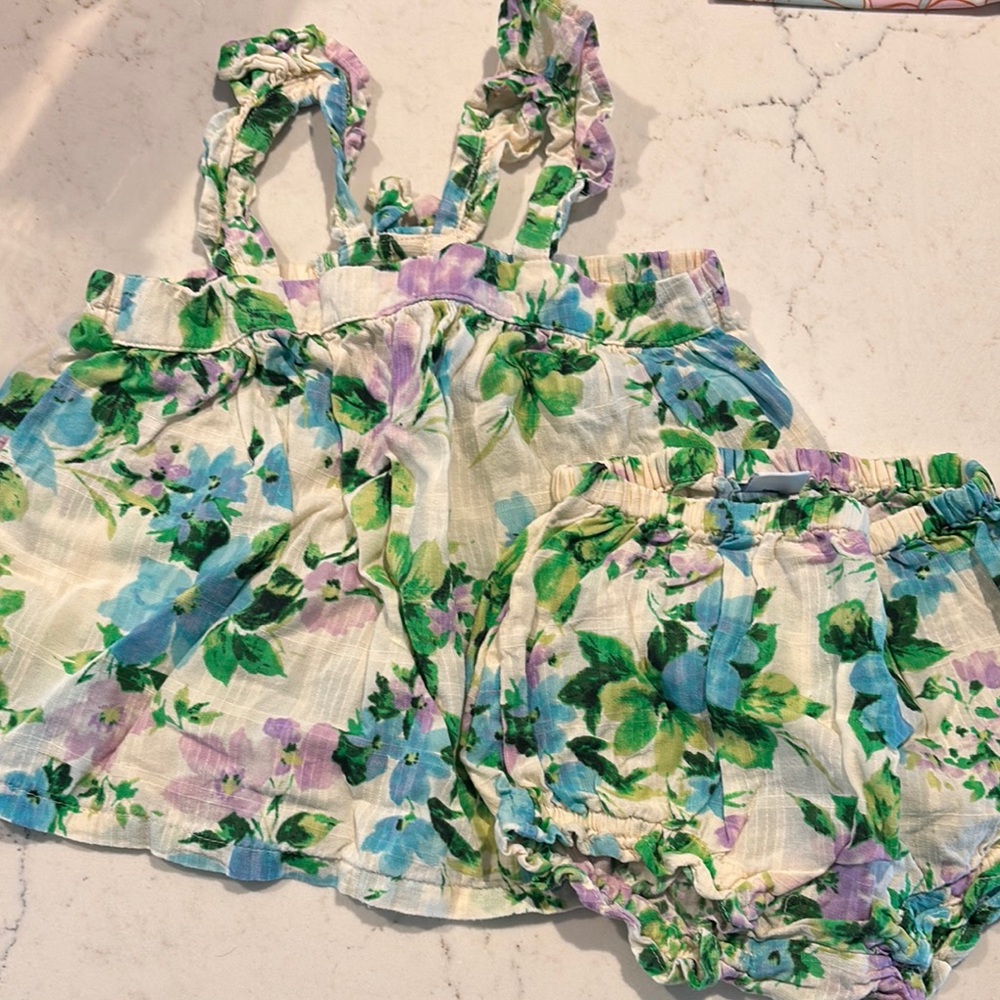 Floral Kids Matching Set
